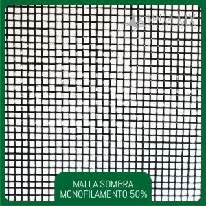50% Malla Sombra Monofilamento