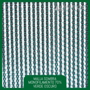 Malla Sombra Monofilamento 70%