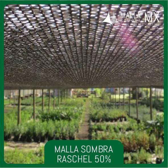 50% Malla Sombra Raschel - Imagen 3